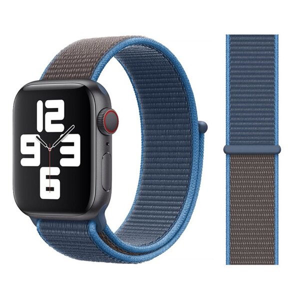 NEW[BAND] Surf Blue Strap Loop For Apple Watch - Picture 1 of 4